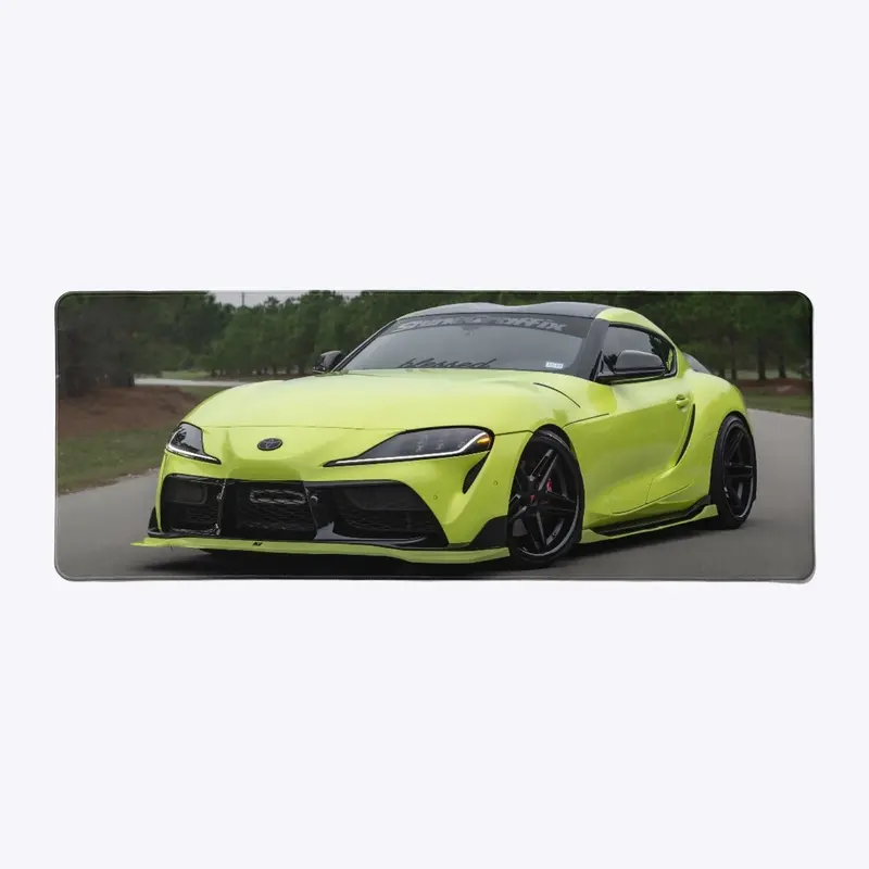 Desk Mat Supra mk5 Yellow Antzupra