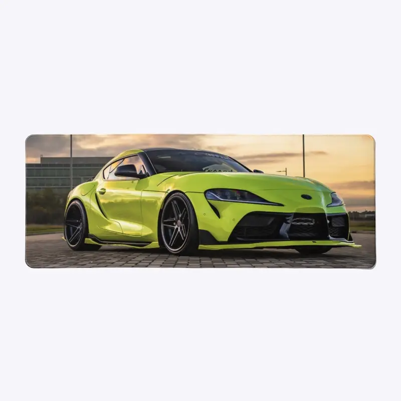 AntZupra YELLOW Supra Mk5 DESK MAT